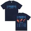 Rap Delaossa La Madruga Tour 2026 Summer New Men Women Clothing Hiphop Street Y2K Tshirt Casual Cotton Short Sleeved Tshirt
