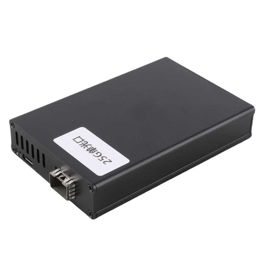 Portable 25G Network Card USB4 Network Card SFP Optical Interface High Speed Plug and Play Aluminum Alloy Single Port