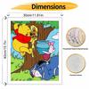 Disney Winnie The Pooh Oil Painting Kit Digital Painting Art Handmade Diy Home Room Decorations