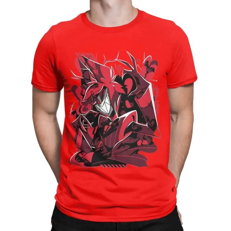 Pánské tričko Alastors z čisté bavlny, úžasné tričko s kulatým výstřihem, tričko s krátkým rukávem, oblečení, dárek k narozeninám.