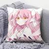 Madoka Kaname Anime Girl Puella Magi Madoka Magica Pillow Covers Home Sofa Cushion Covers and Aecorative Custom