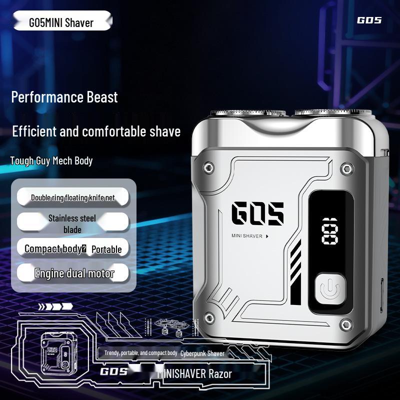 2025 Douyin Rechargeable Mini Electric Shaver: Super-Clean, Washable, Portable Men's Razor.