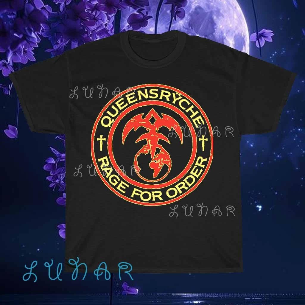 New Shirt QUEENSRYCHE Rage For Order Logo American T-Shirt Funny Size S to 5XL S