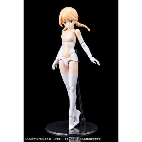 Kotobukiya Megami Device M.S.G 01 Tops Set, Skin Color C, Approximately 20mm Tall, 1/1 Scale Plastic Model
