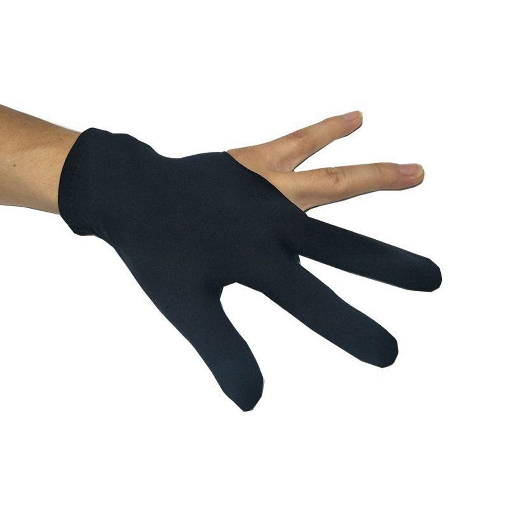 Gloves Non Slip Three Finger Billiard Gloves Letter Snooker Billiard Gloves Left Hand Gloves