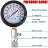 Upgrade Professionele Benzine Motor Compressietester Kit 0-300 PSI Brandstof Cilinder Drukmeter Gereedschap Set voor Auto Motoren