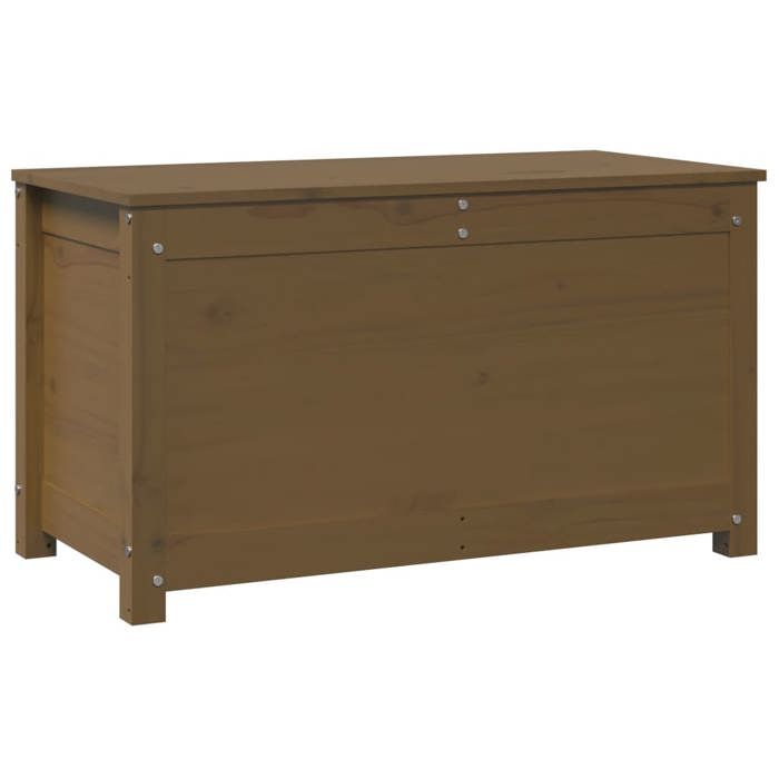 823537 vidaXL Boîte de rangement Marron miel 80x40x45,5 cm Bois massif de pin