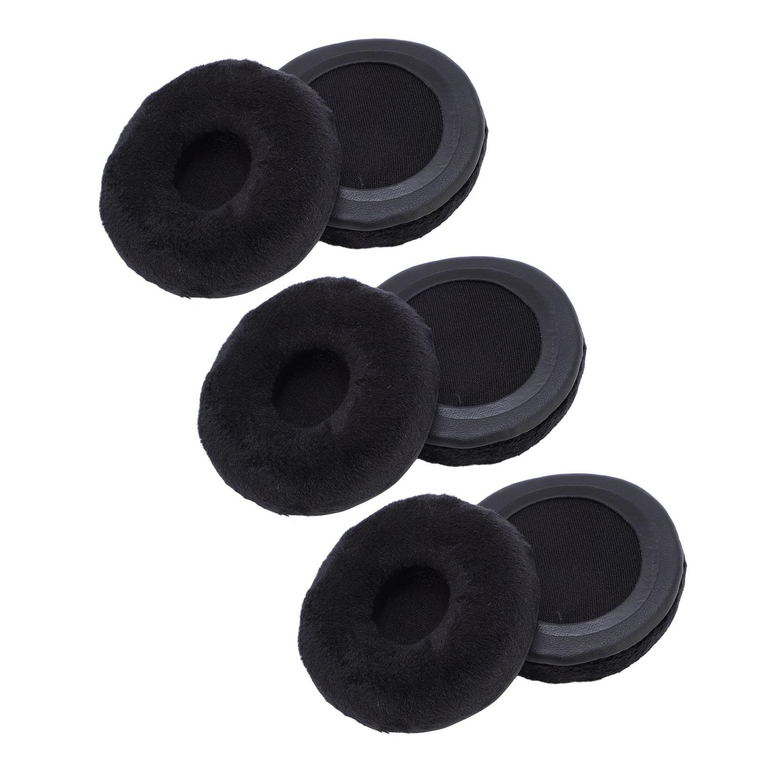 

6Pcs Headphone Earpads 65mm Memory Foam Headset Replacement Ear Pads for ATH-FC700 FC707 Black серый