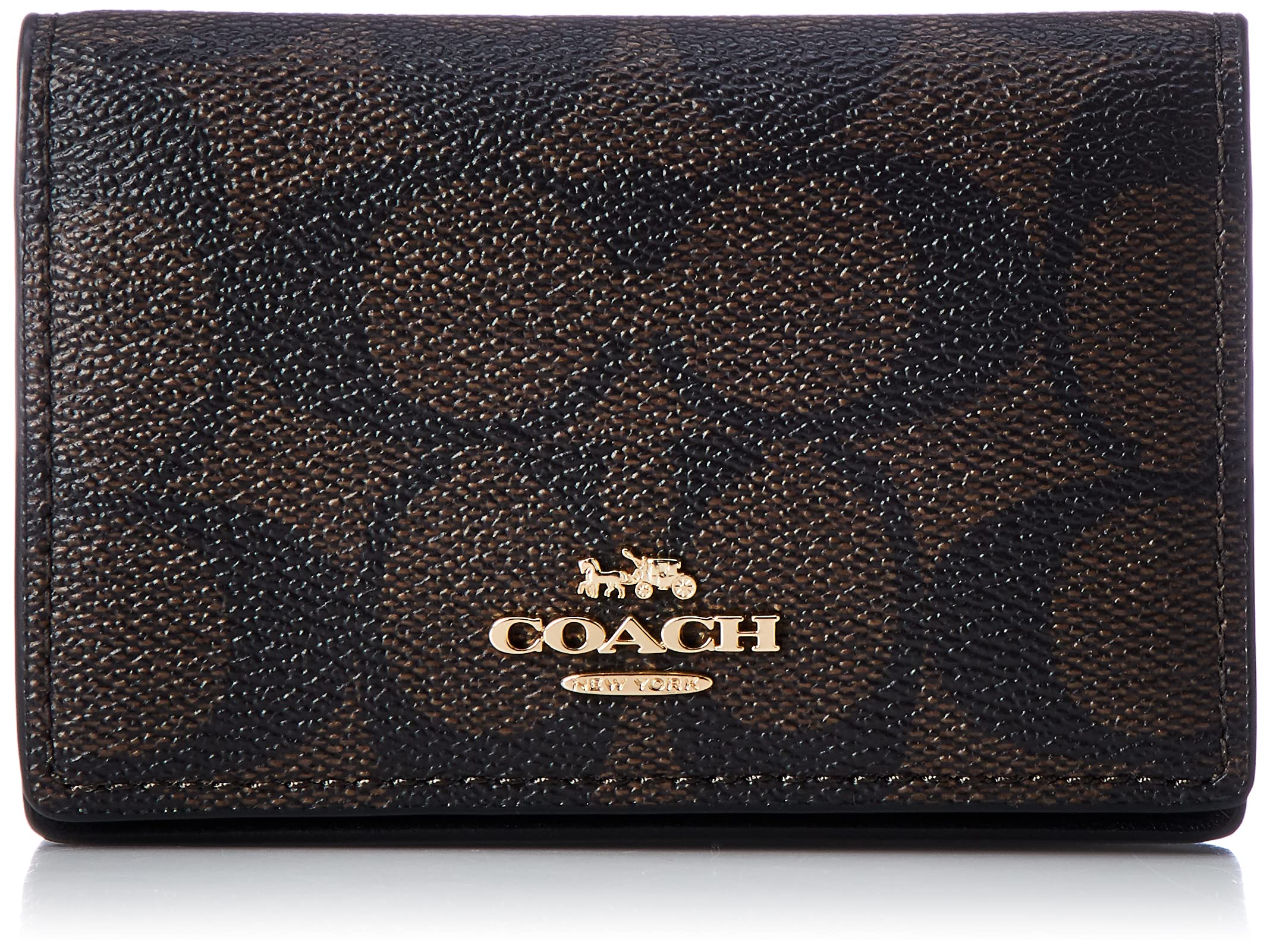 

Визитница 91681 [Coach] женская Im/коричневая/черная [Товар]
