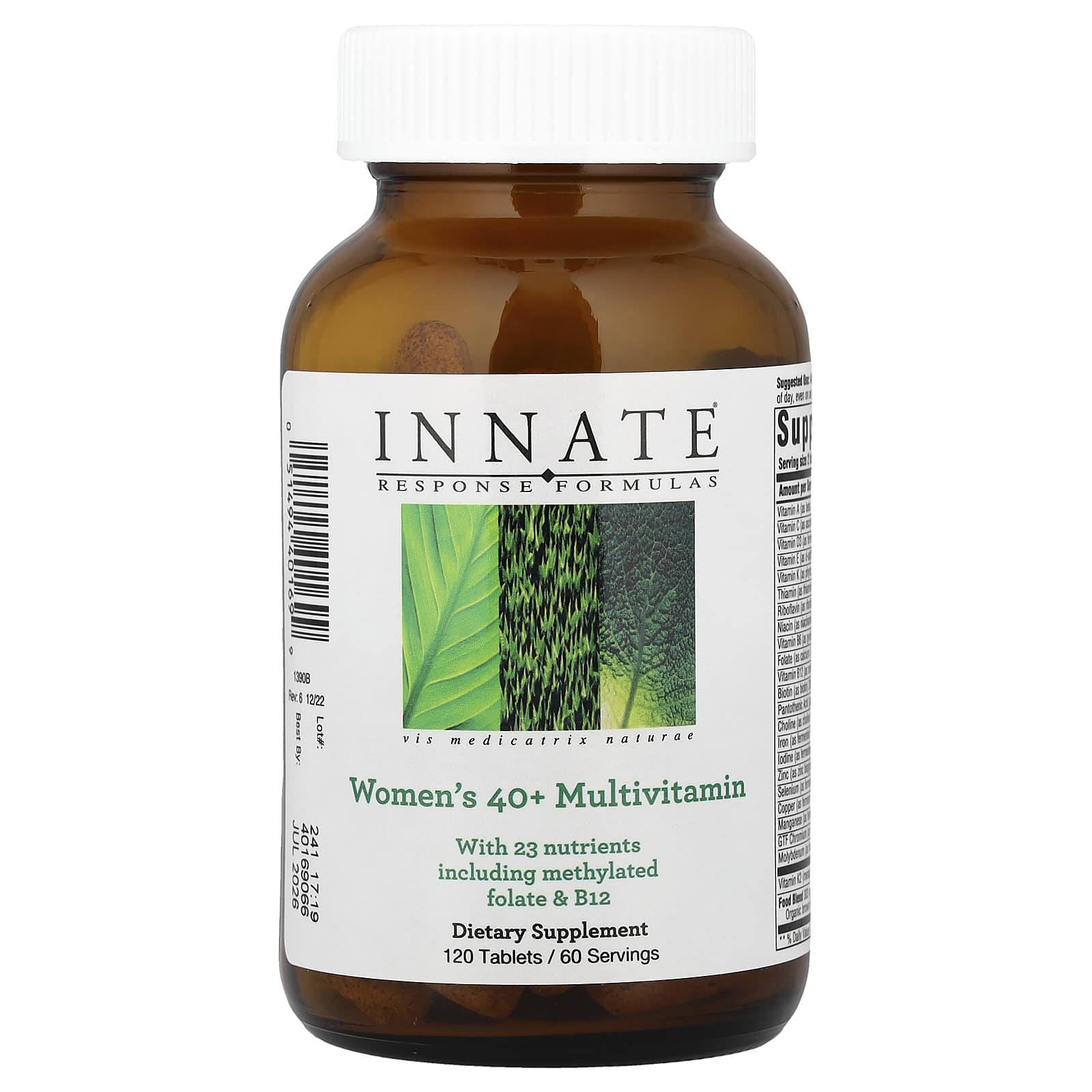 

Multivitamin for women over 40, 120 tablets