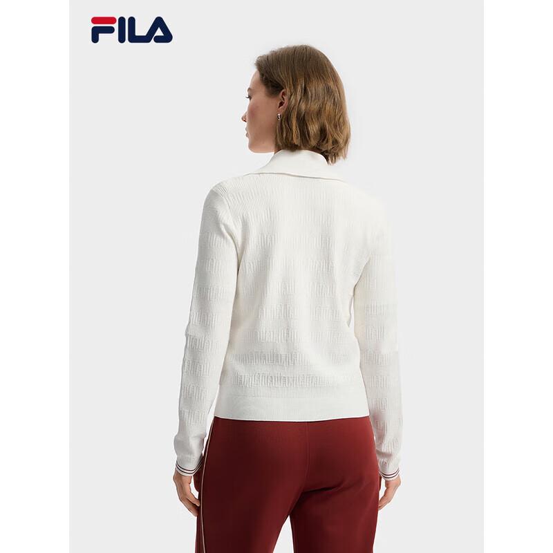 FILA Women's Collared Knit Pullover Sweater