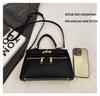 Women's Classic Kelly Style Crossbody Bag - Versatile Shoulder Handbag for Trendy Work & Commute