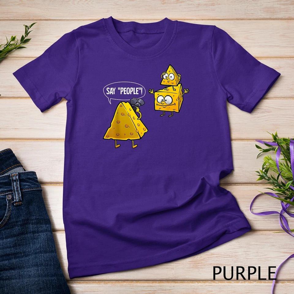 Cool Photography Gift Men Women Cheese Photographer Lovers Unisex T-shirt 10 3XL