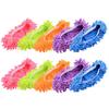 2 Pezzi/10 Pezzi Mocio Pulitore Bagno Cucina Pantofola Pelosa Copriscarpe per Pulizia Pavimenti