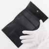 PRADA Tri-fold wallet black Nylon unisex Used