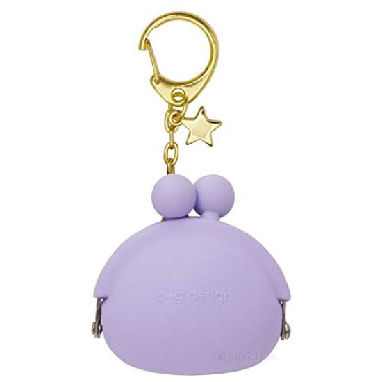 

design Fuwari POCHI BABY Grape x x P+g Keychain, Purple, Size W6.0 H6.2 D3.85 (PG-34401) фиолетовый