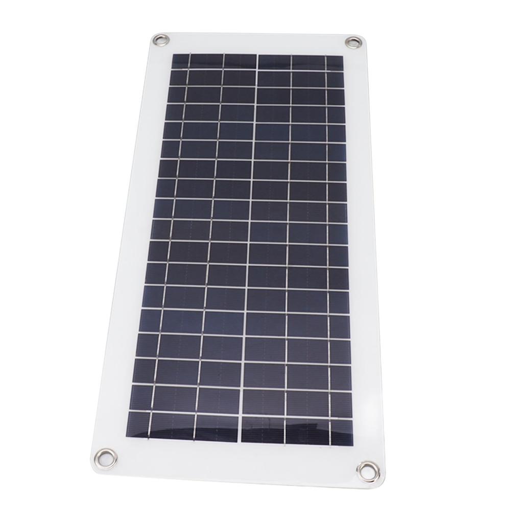 Solar Panel Fan Kit with 30A Controller Polysilicon 10W 18V Portable Solar Panel Powered Fan