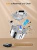 Wireless Induction Pet Water Fountain - 3.2L Infrared Stainless Steel Feeder for Cats