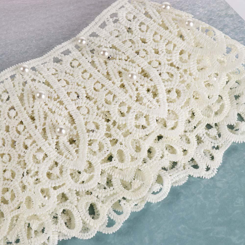 Doll Collar Lace Fake Collar Dress Decorative Shoulder Clothes Accessories Decoration Shirt Collar Pearl Detachable Shawl
