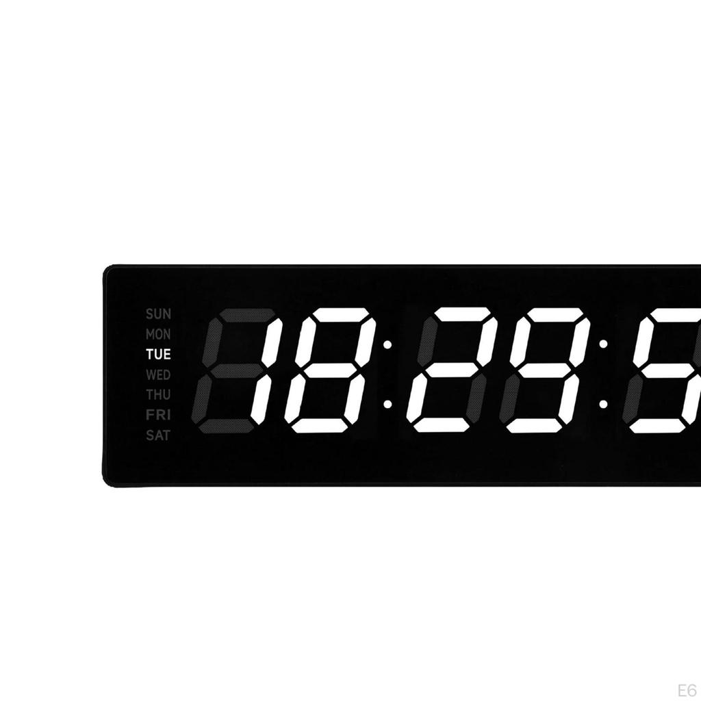 Desk Digital Clock with Date LED Desktop Alarm for Hall Beside Bedroom Green