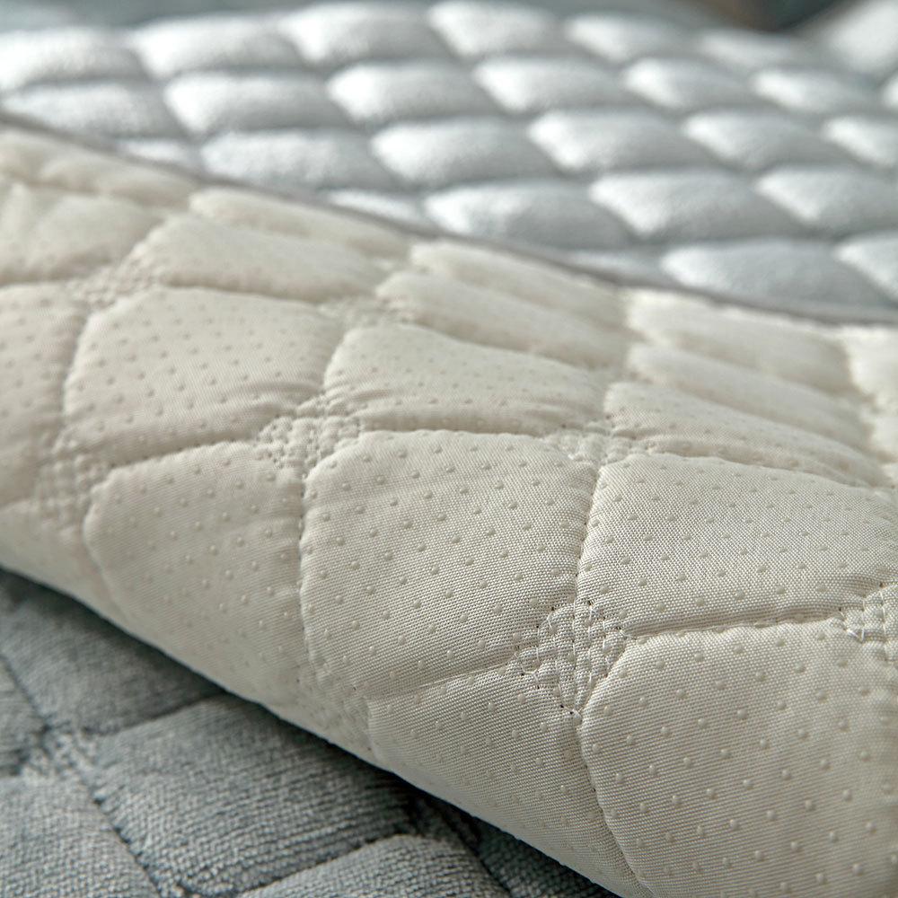 Herbst und Winter Neue verdickte rutschfeste Flanell-Sofakissen Plüschsofa Handtuch Sitzkissen