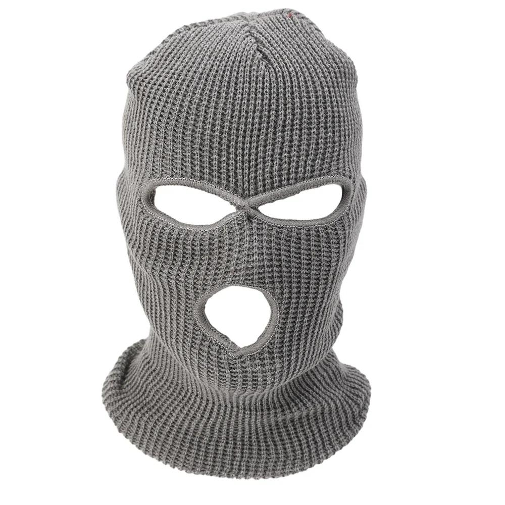 Balaclava Three Hole Headrest Cover Universal Car Seat Decoration Hat Halloween Christmas Funny Car Pranks Gifts Windproof Hood