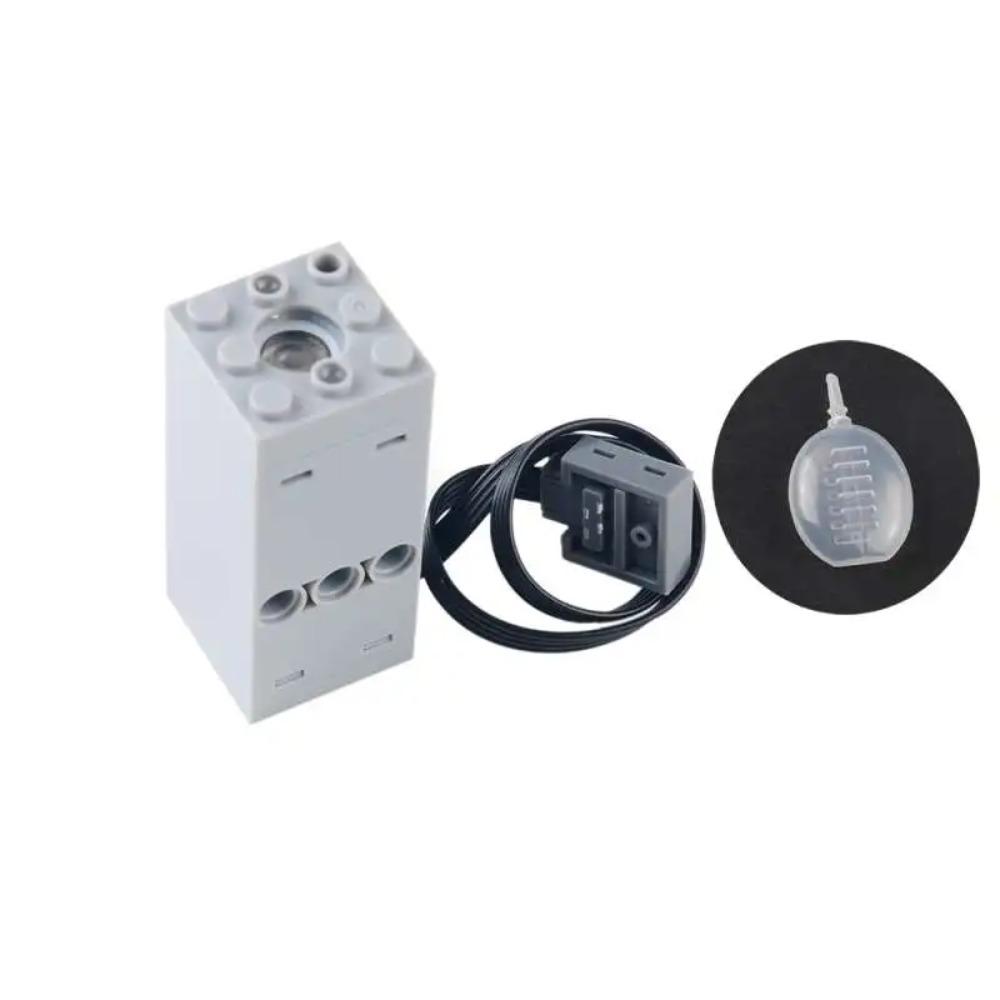 DIY Building Blocks Technical Motor Sprayer Electric Exhaust Modified Motor For High-Tech Train Car Parts Compatible with Legoed