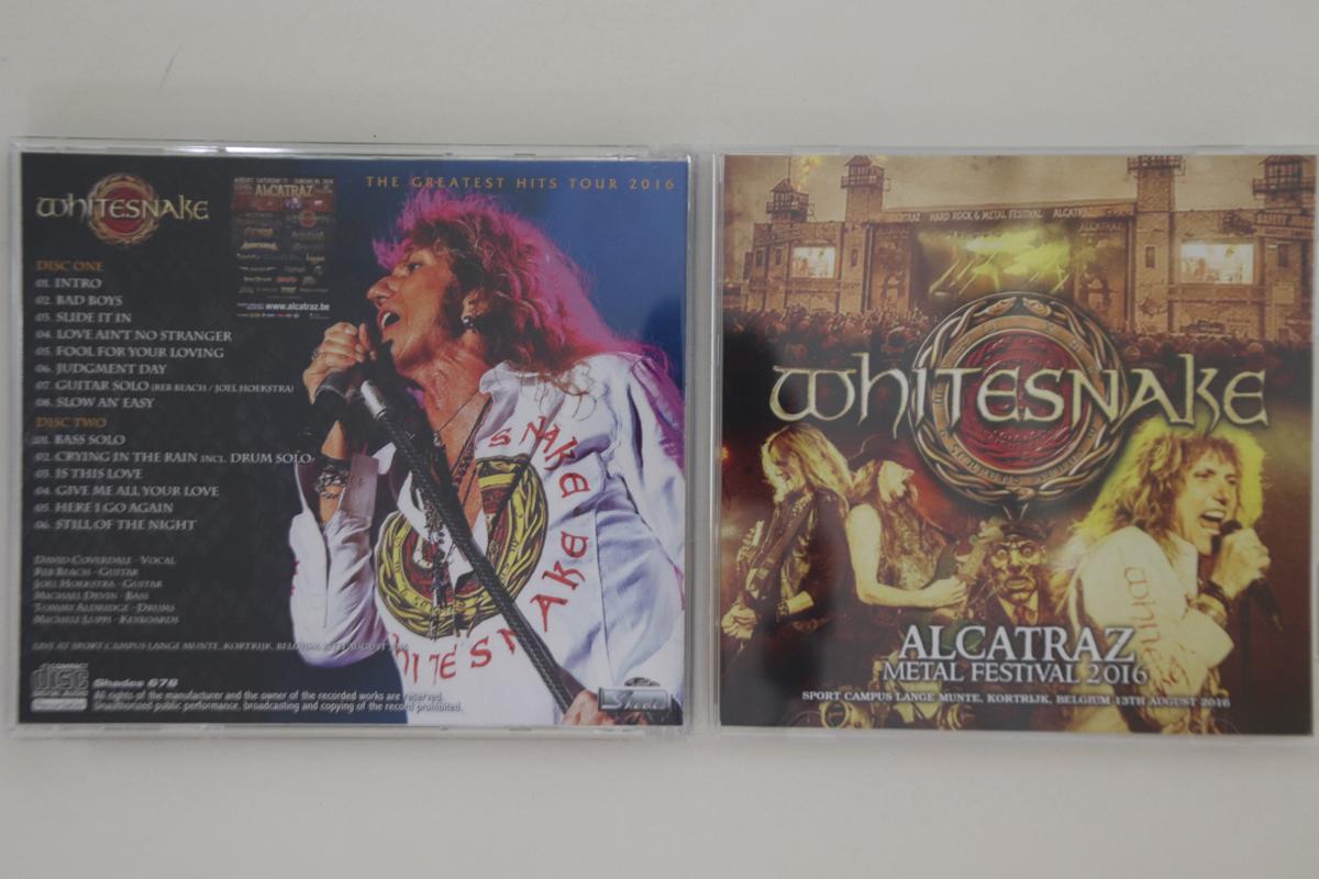 

CD WHITESNAKE - Alcatraz Metal Festival 2016 SHADES678 SHADES Japan Metal Used