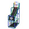 Basketball Game Set Easy Set Up Plastic Basketball Hoop with 4 Balls Air Pump for Indoor Outdoor
