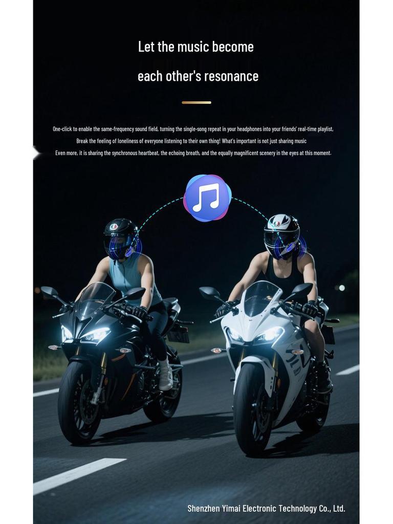 Auricolare Bluetooth per Casco Transfrontaliero: Interfono, Radio FM, Microfono Morbido/Rigido, Impermeabile, Lunga Durata della Batteria