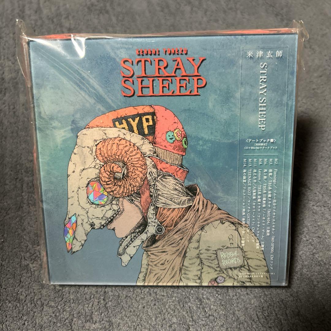 

[USED] Kenshi Yonezu STRAY SHEEP First Press Limited Edition CD + Blu-ray + Art Book
