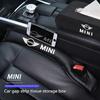 Car Seat Gap Leak Proof Strip Car Tissue Storage Box Set For MINI Cooper R56 F56 R50 JCW Cabrio Aceman Countryman Clubman Coupe