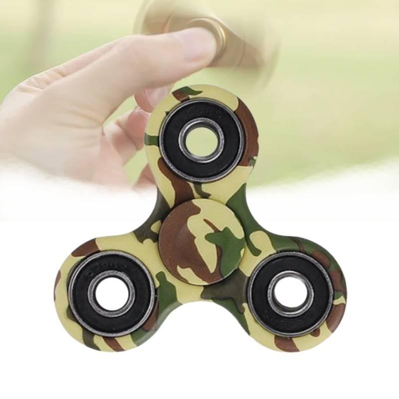 3d Hand Finger Spinner Edc Focus Stress Relieve Game Green Toy
