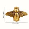 Honeybee Art Decor Simulation Resin Ornament Wall Decoration Creative Handicrafts Insect Statue for Livingroom Office