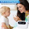 Electric Baby Nasal Aspirator Rechargeable Nose Cleaner with Built-In Music Comfortable Infant Booger Sucker