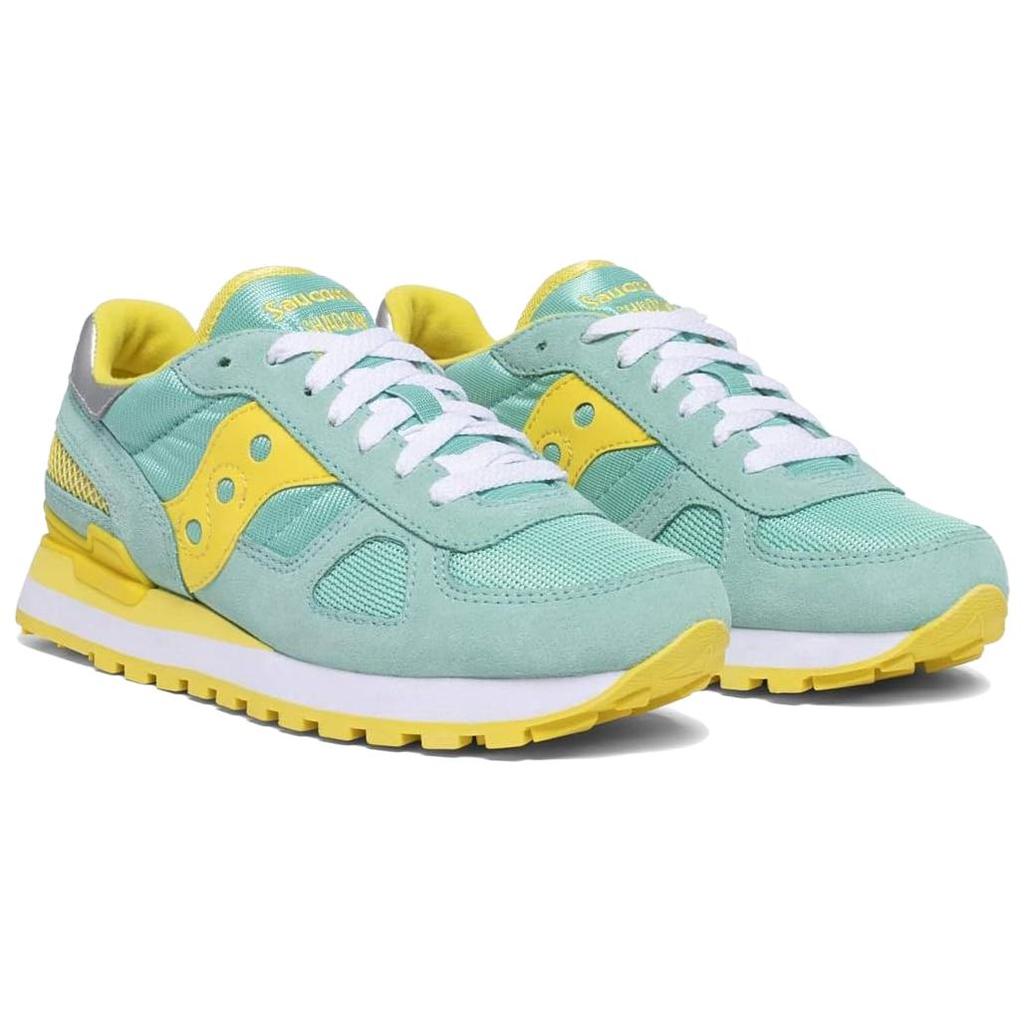 Saucony  Shadow Original Blue Yellow Women Sneakers S1108-740