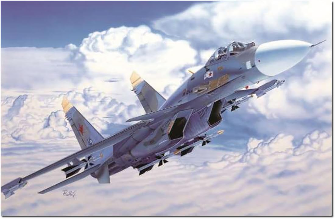 

Platz Italeri 1/72 Scale Russian Su-33 Sea Flanker Plastic Model Kit IT0197 (Airplane)