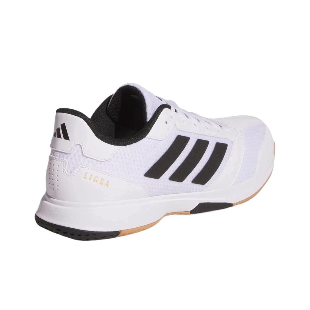 adidas Ligra 8 Indoor White Black Men Sneakers Cloud-White Core-Black JI1505