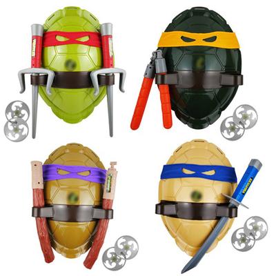 Cartoon Anime Turtle Shell Toys Set Wearable Cosplay Props For Boys Girls Party Gifts