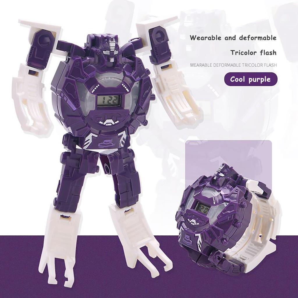  Puzzle Education Science Knowledge Novelty Deformation Toy Electronic Watch