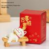 Lucky Cat Resin Mobile Holder - Cute Office Desktop Decoration Gift