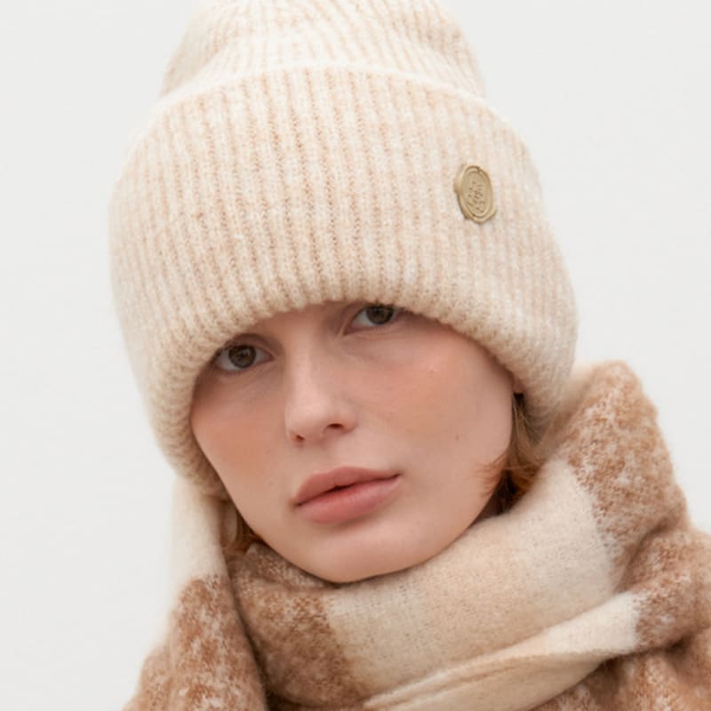 

halden heavy wool knit beanie (C053_ivory) ivory
