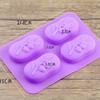 Formă de formă de copac pentru săpun din silicon Formă pentru săpunuri lucrate manual Formă pentru forma de săpun pentru prăjituri de zahăr Instrumente pentru decorarea ciocolatei
