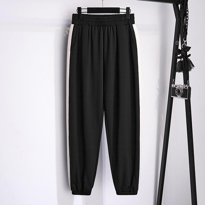 

Plus Size Tapered Leg Slimming Pants for Women - Casual, Available in 200/260/300 Jin 6XL чорний