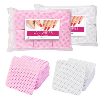 Toallitas quitaesmalte Misscheering, almohadillas limpiadoras de uñas, almohadillas no tejidas para mujeres y niñas, herramienta de salón de belleza para manicura.