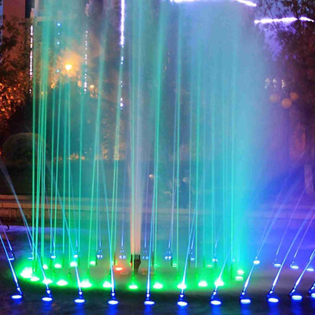 ZK30 FNPT 1" DN25 2 Tier Center Straight Style Fountain Nozzle Garden Pond Spray Tool