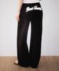 ROSEFRANTZ Patchwork Bootcut Sweatpants [Black]