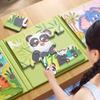 Dětské magnetické puzzle 3-6 let miminko vzdělávací hračky dětské Montessori miminko DIY hračky pro rané vzdělávání