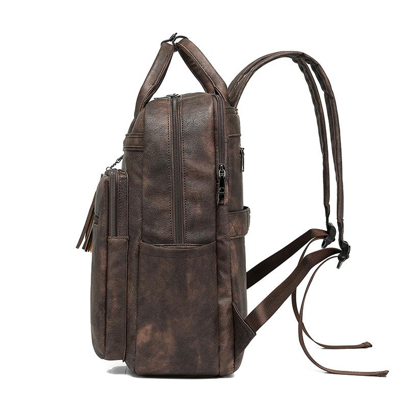 Ladies' Backpacks, Pu Large-capacity Business Bags, Computer Backpacks, Retro Backpacks, Women's Bags