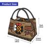 Hunab Ku Mayan Symbol Insulated Lunch Tote Bag for Women Portable Thermal Cooler Bento Box Outdoor Camping Travel